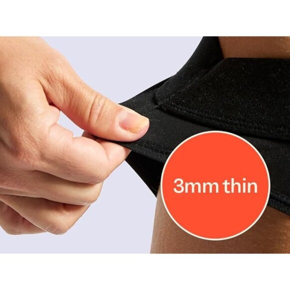Women's Reusable Incontinence Underwear Leak Proof Machine Washable XL black - Picture 4 of 6